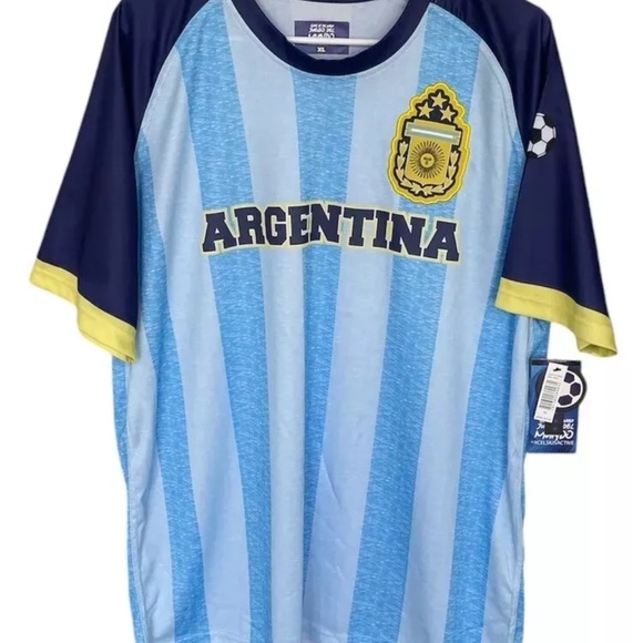 NWT XcelSius Active Argentina Football Soccer Jersey 2024 Men's XL - Picture 2 of 8